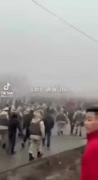 Kazakh military joining protesters against corrupt government