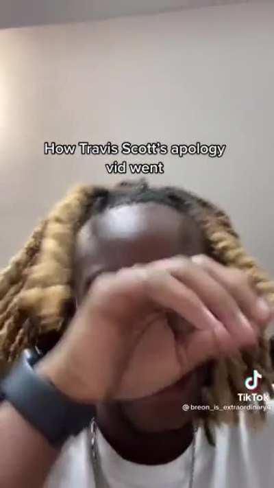 How Travis Scott's apology video went