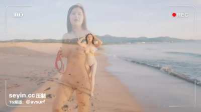 Nude at the beach