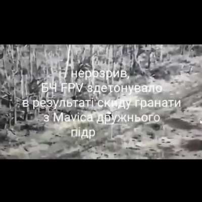 Russian mine-laying UGV is destroyed by Ukrainian UAV 