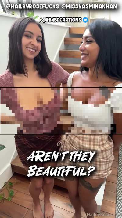 Titty Tuesdaaaaay. are you beta enough to cum to their pretty faces &amp;amp; censored cleavage?