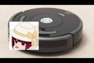 BEHOLD! /u/Smol-Kana has been turned into a ROOMBA! She doesn't even realise its not Baking Soda! Coming soon to stores near you!