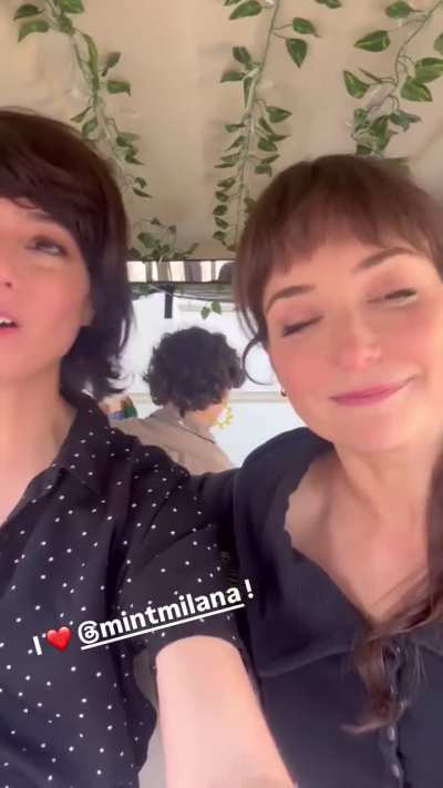 &lsquo;I love Milana&rsquo; | Kate Micucci with Milana | IG April 2025
