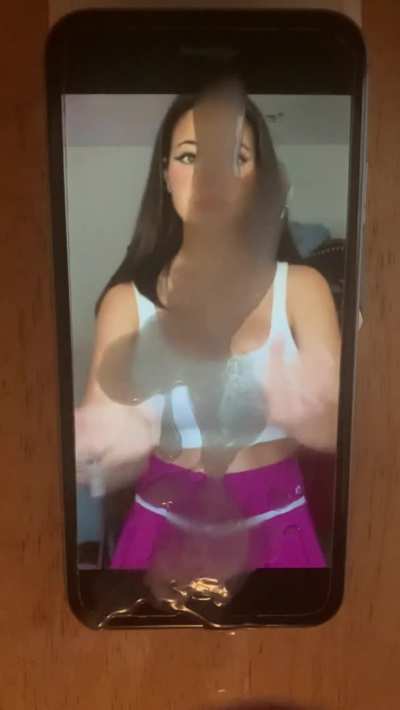 Sofia Gomez bouncing her big tits made me explode
