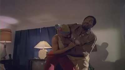 Monique Desiree Squeezes a Man&rsquo;s Balls in Roscoe&rsquo;s House of Chicken n Waffles (2004)