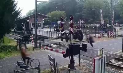 Close call