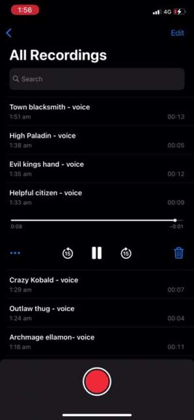 I love voice acting in my campaign, thought I&rsquo;d share some of my own practise clips [OC] [Art]