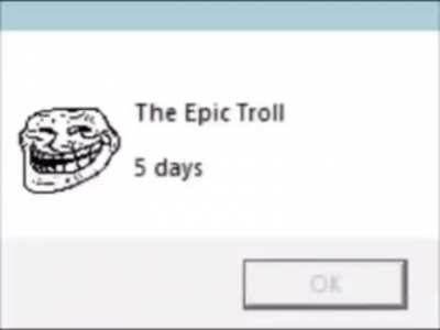 The end