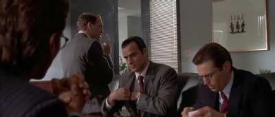 [GREEN SCREEN] American Psycho Business Card Scene - Meme Template