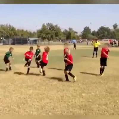 To pass the ball