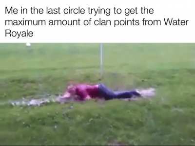 Swimming in every puddle