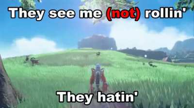 Haters gonna hate.