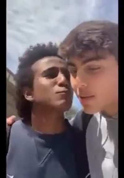 Kiss or slap