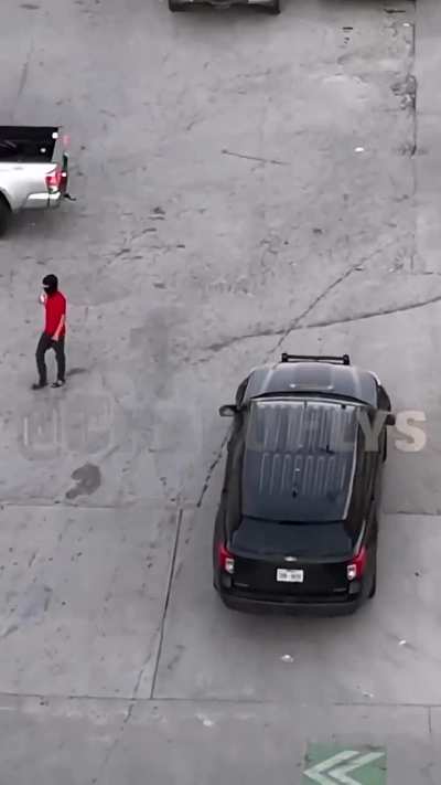 Guy uses a drone to get a young street entrepreneur arrested