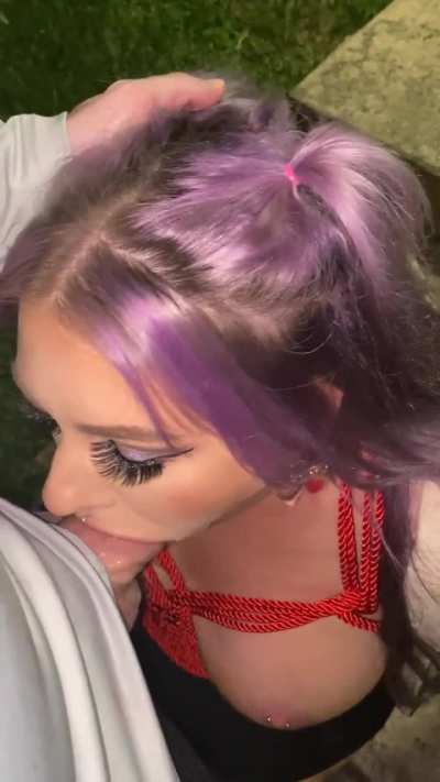 (oc) love having a cock down my throat