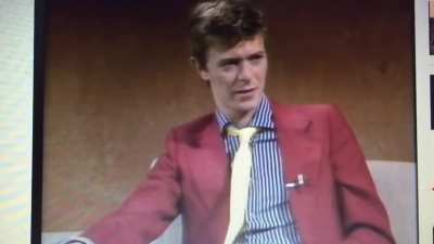 David Bowie! And a stupid interviewer