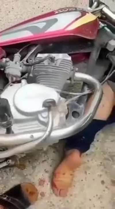This really bad car crash