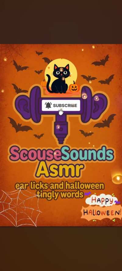 Intense halloween ear licking and Spooky trigger words!!! Yt link is below! Please go sub if you like my content. We are nearly at 300 subs!!!!!! Enjoy lovelies--scouse xx🤗💜💗🥰&hearts;️💓😜