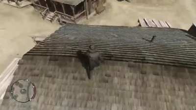 John Marston hits the griddy