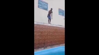 Bro why did he jump out so far? NSFL