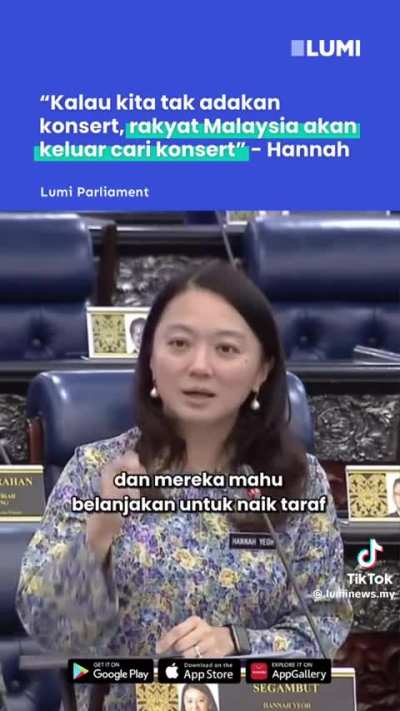 "Kalau Kelantan tak buat konsert, rakyat akan pergi Thailand" -Hannah Yeoh