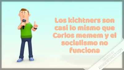 Como en el anterior me pase de mierda pues pongamos otro que sea de pol&iacute;ticos argentinos y no presidentes que tienen un nobel dela paz cuando lanzo bombas a medio oriente