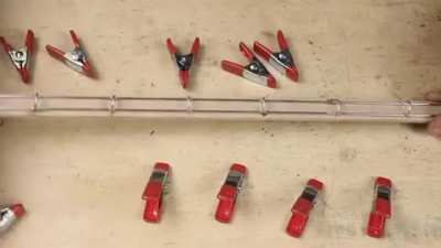 How to make a marble track