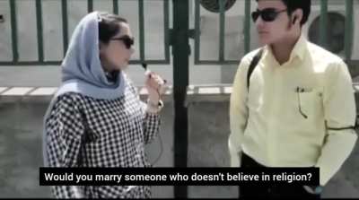 "how important is religion in your life?" iran.