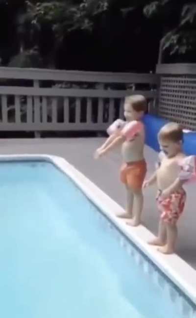 To make a good jump