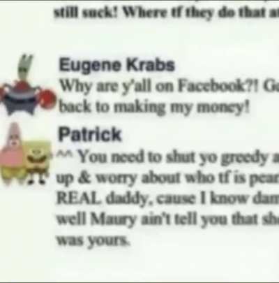Bikini Bottom Drama