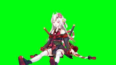 You all heard of Ayame's "Yo Dayo" from before. It's now time for "Yo Dazo" to get a green screen template for memers to use. :^)
