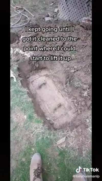 You'll never believe what he found