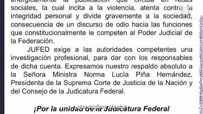 Discurso de odio contra la divisi&oacute;n de poderes
