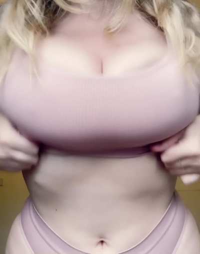 Imagine how they'll bounce when I'm on top