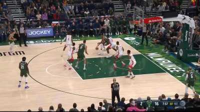 [Highlight] Jalen Green strips Giannis then alley oops to KJ Martin for the dunk