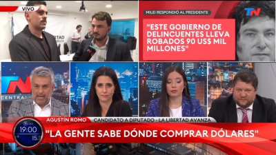 Que alguien por favor le explique a este periodista de TN dónde comprar dolar blue por favor! /s