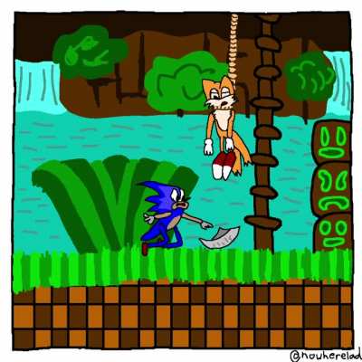 [oc] sonic wasnt fast enough