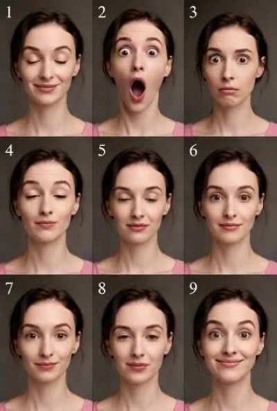 Different Facial Expressions Generated with Grok Imagine