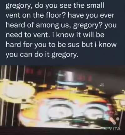 That&rsquo;s a bit sus Gregory