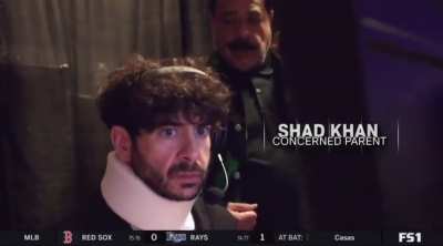 Shad Khan comments on his son&rsquo;s ability as a wrestling promoter. 