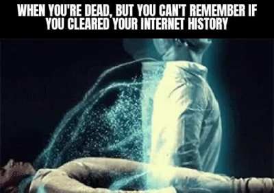 Shit, the one time I forget