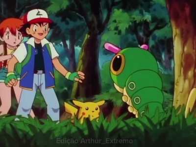 Pokemon t&aacute; meio diferente 
