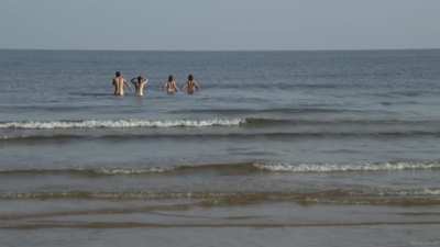 Esther Zimmering, Janina Rudenska, Elisabeth-Marie Leistikow - Ins Blaue (DE2012) (2/2) - Whales appeared during filming
