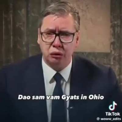 Vučić is sigma Chad &Scaron;kibidi toilet???