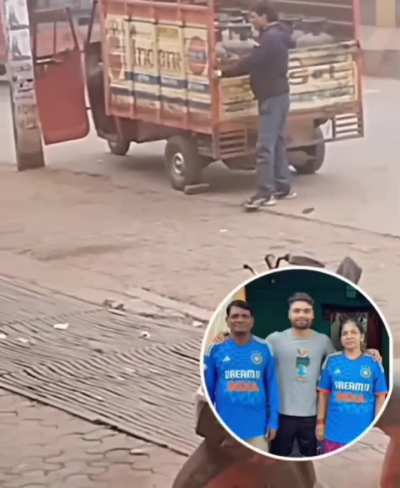 Rinku Singh's father still doing the same job