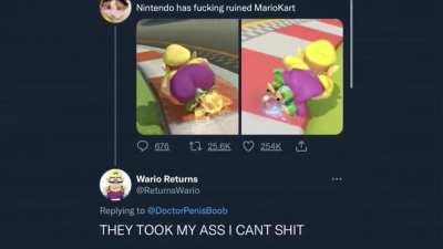 Can&rsquo;t have shit in MarioKart 💀