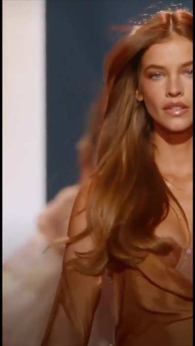 Breathtaking Barbara Palvin made a splash with her jaw-dropping backless gown at the 2025 Victoria's Secret Fashion Show