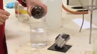 Potassium Permanganate + Sulfuric acid solution