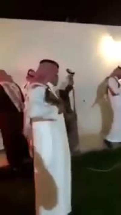 DBS holding the AK like a candle!