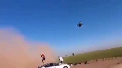 F-18 super low....